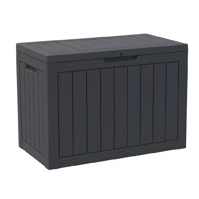 All-Season Outdoor Deck Box – Lockable Patio & Garden Storage Heavy-Duty Indoor or Outdoor Storage Deck Box – Patio, Pool, Garden, and Home