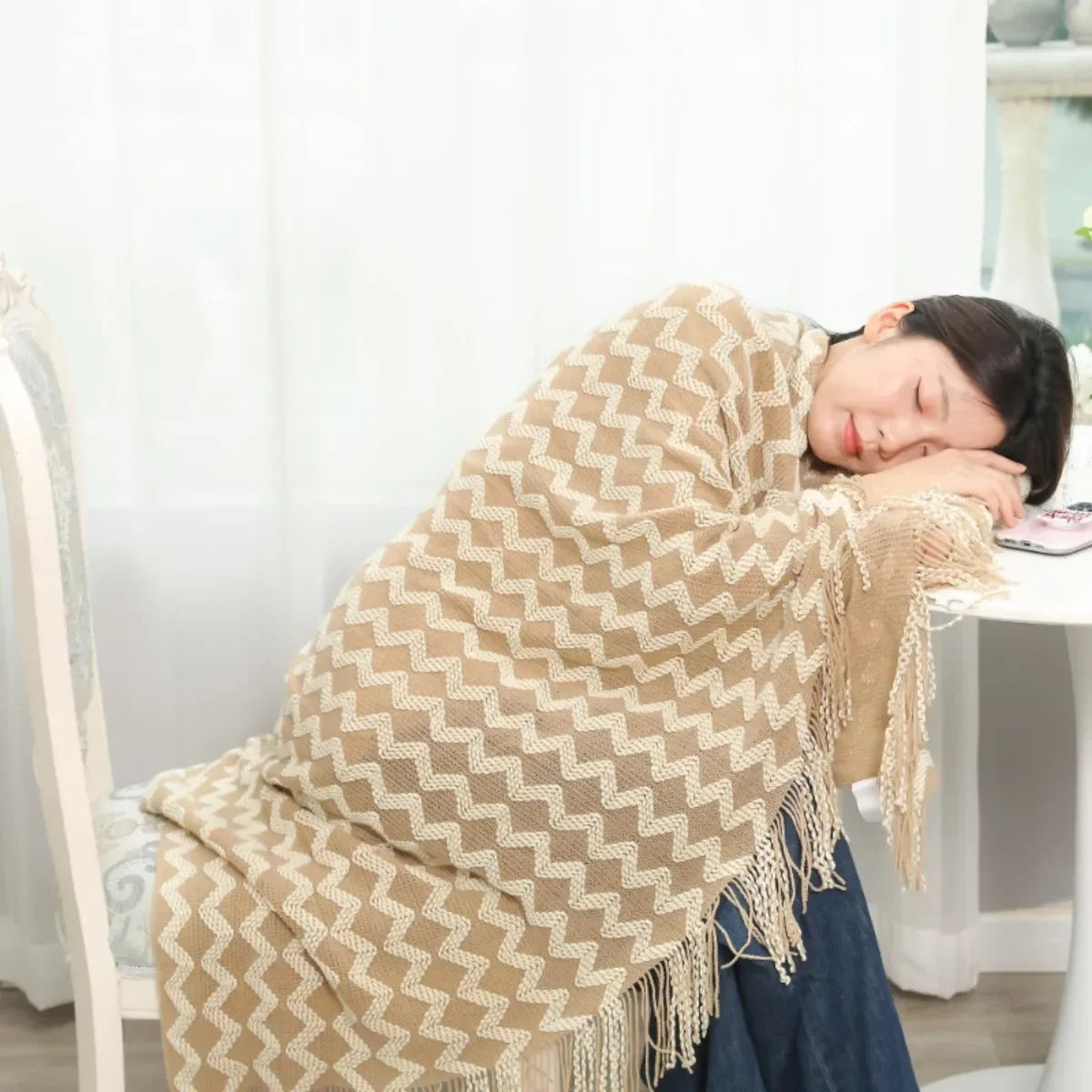 1PC Battilo Solid Knitted Throw Blanket Soft Weave Blankets for Sofa Bed Plaid Blanket Decorative Throws Luxury Bed Cover