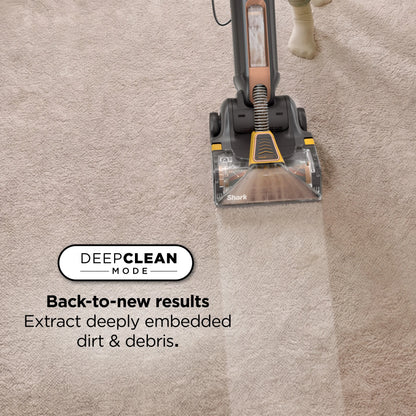Shark Carpetforce Hairpro Upright Carpet Cleaner W/ Powerfins - EX551